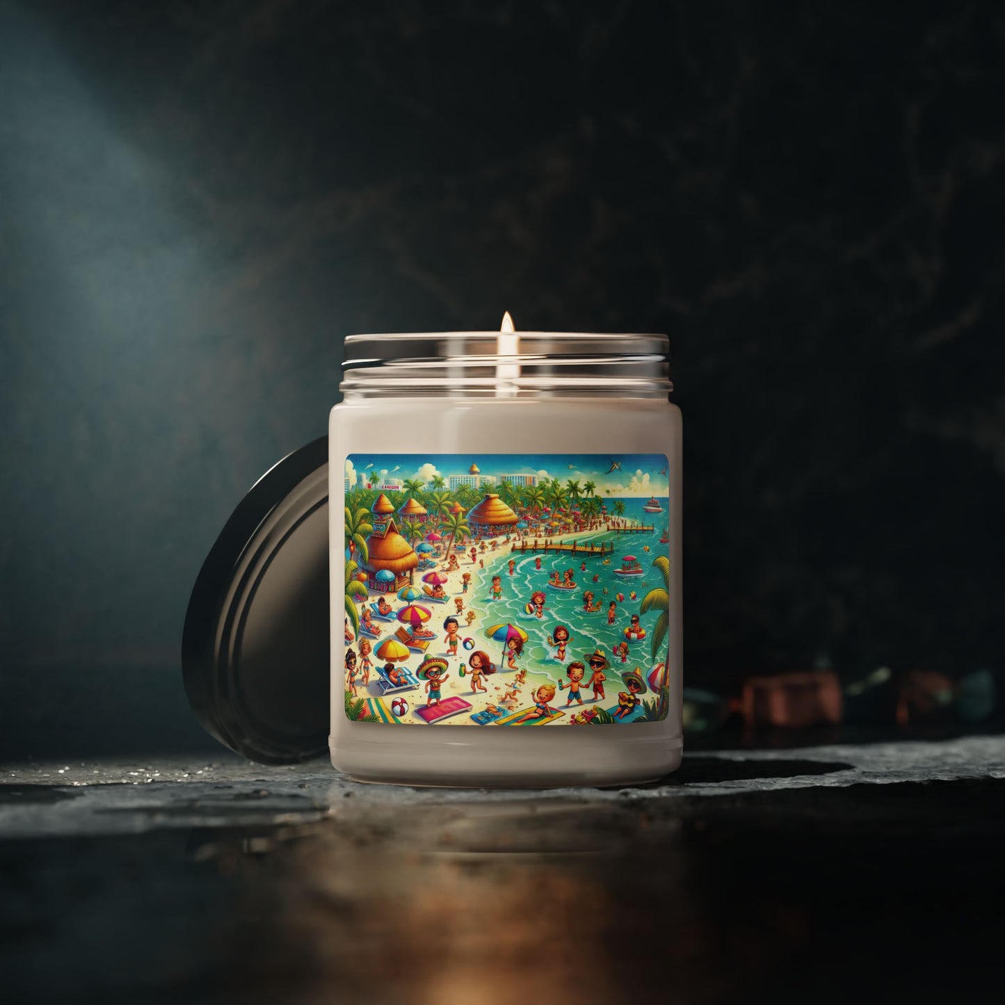 Cancun Mexico Scented Soy Candle, 9oz