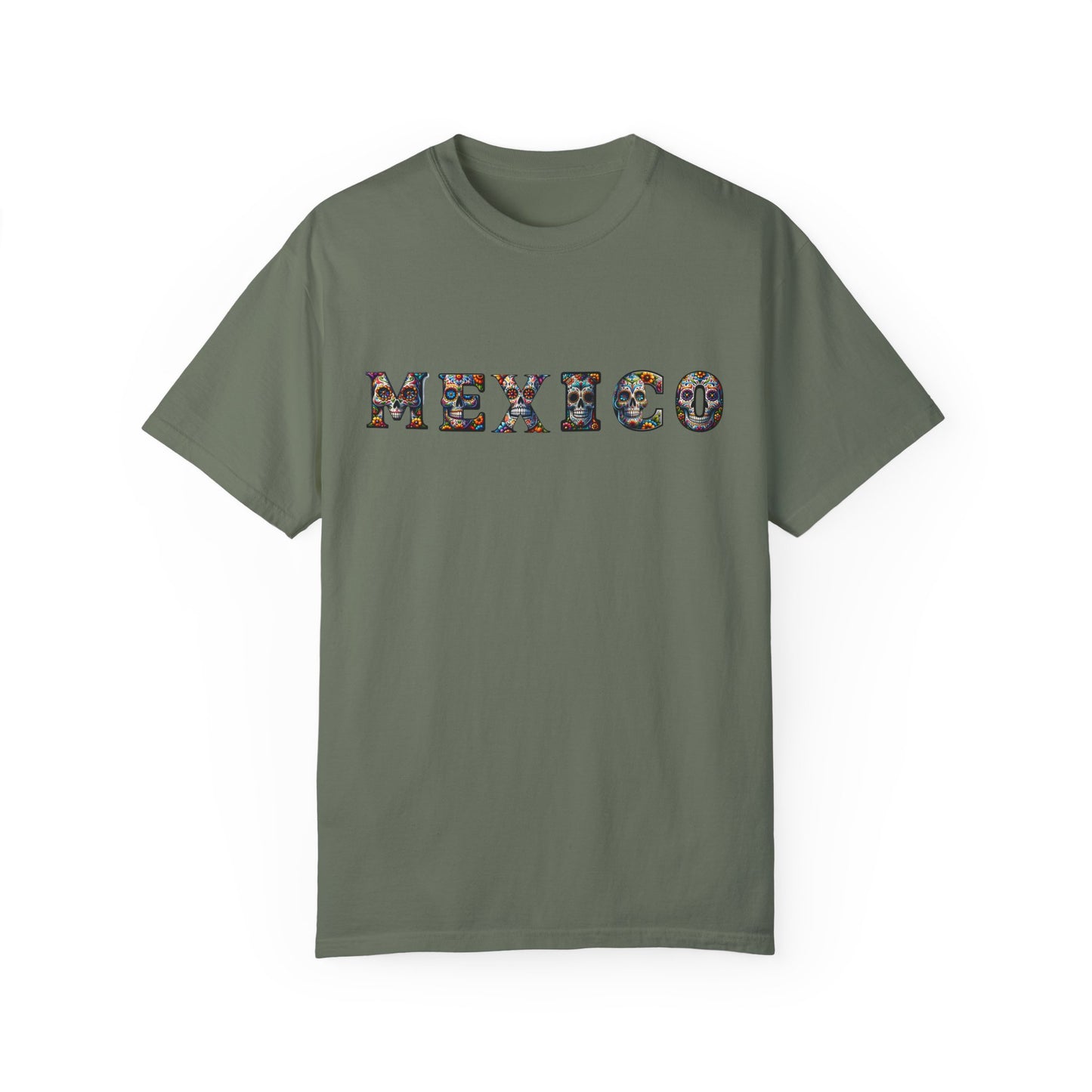 Mexico - Unisex Garment-Dyed T-shirt