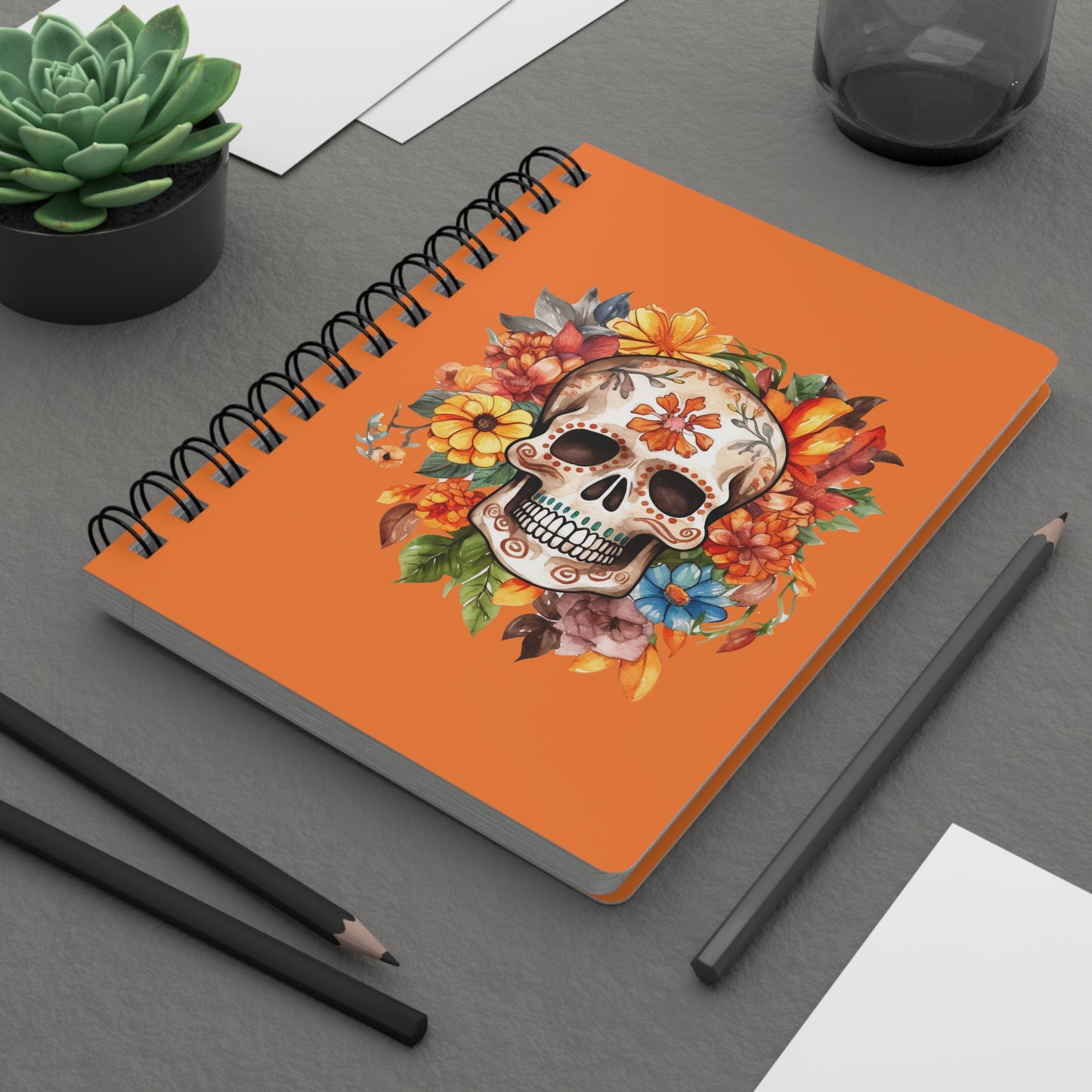 Calavera Spiral Bound Journal