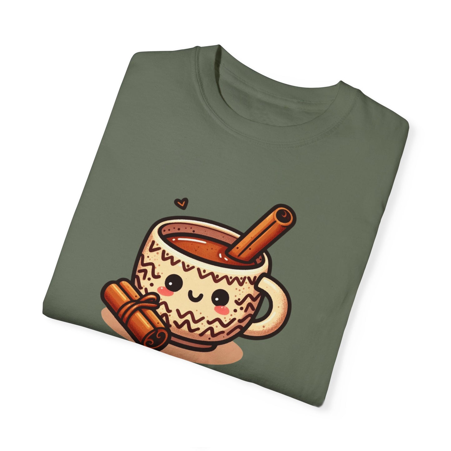 Reina del Café - Unisex Garment-Dyed T-shirt