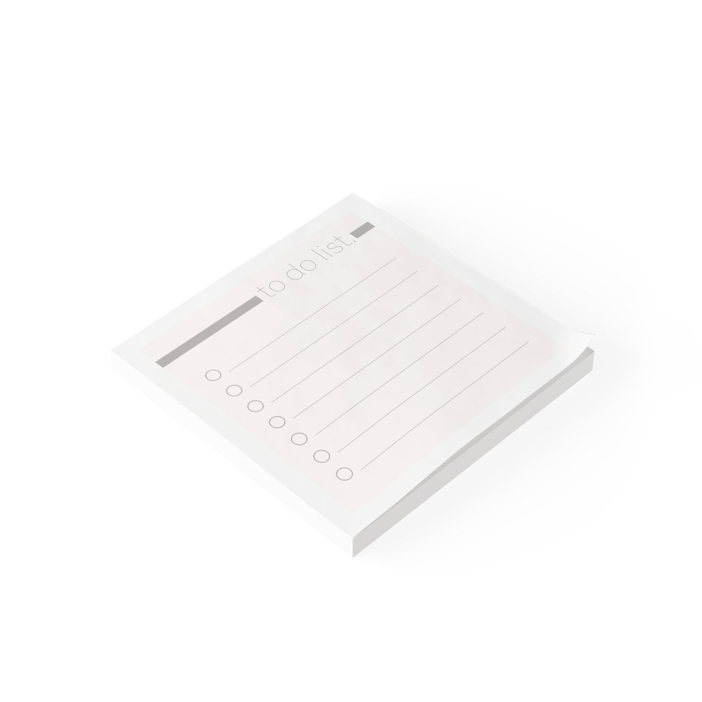 To do list-Grey-Post-it® Note Pads