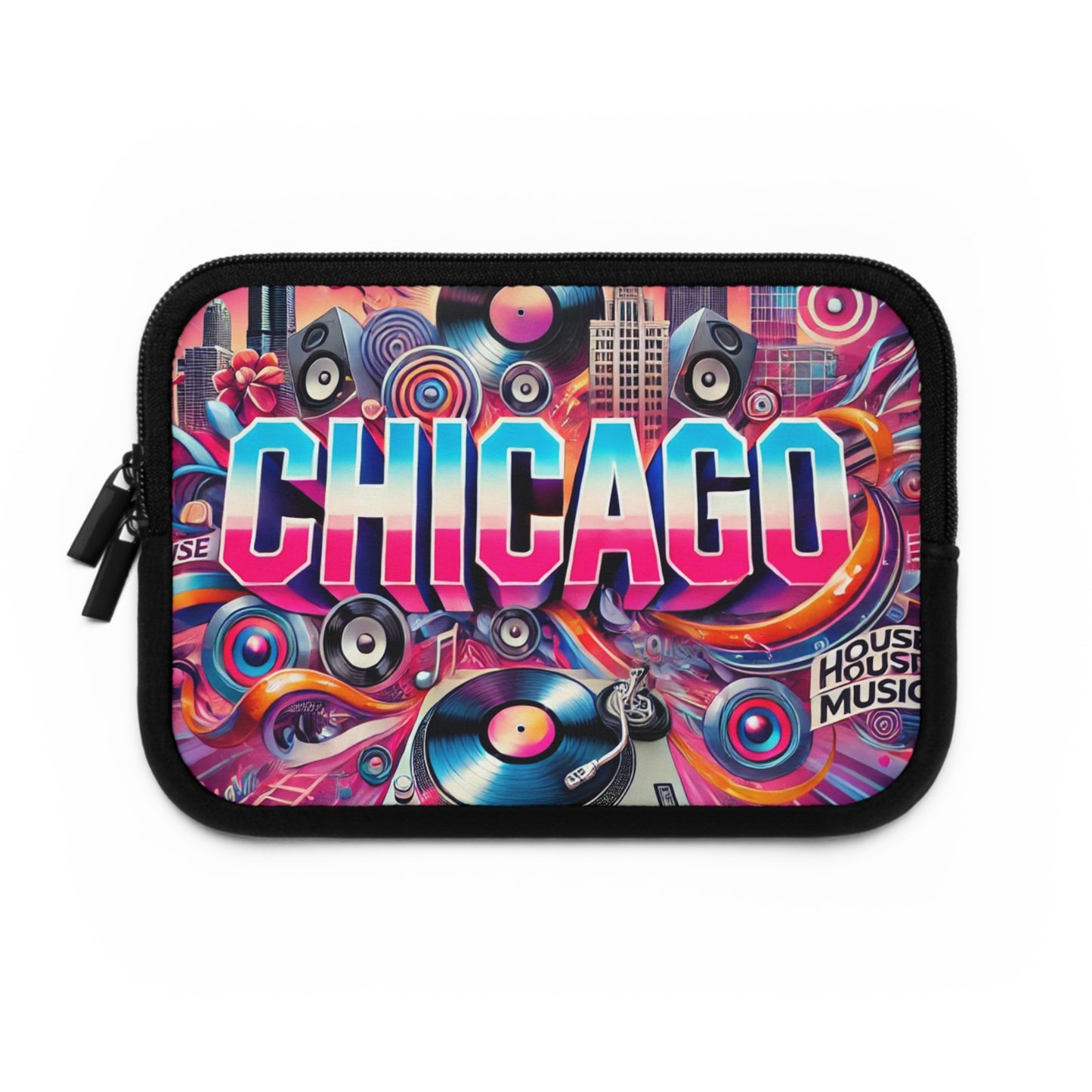 Chicago House Laptop Sleeve 7" to 17"