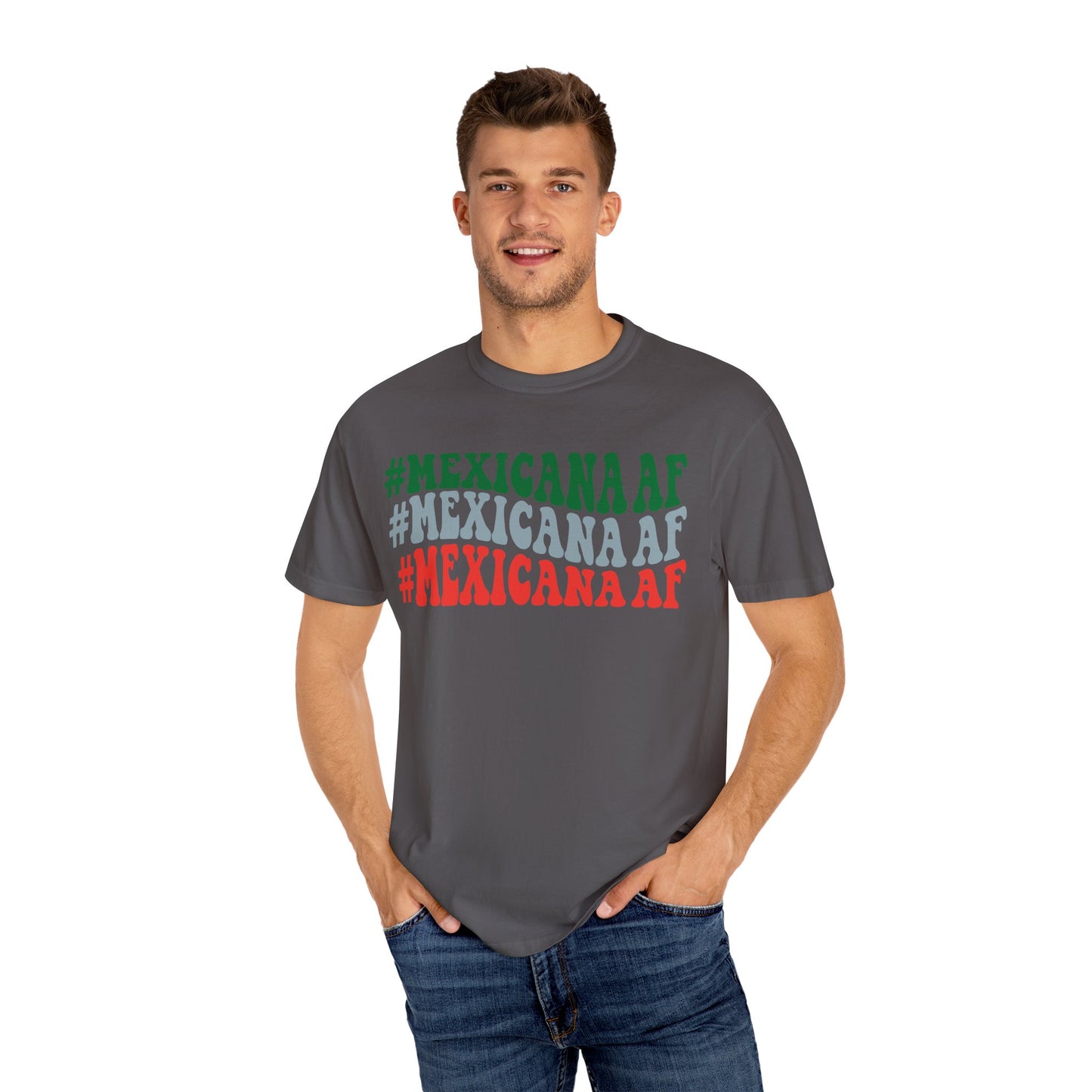 Mexicana AF Unisex Garment-Dyed T-shirt