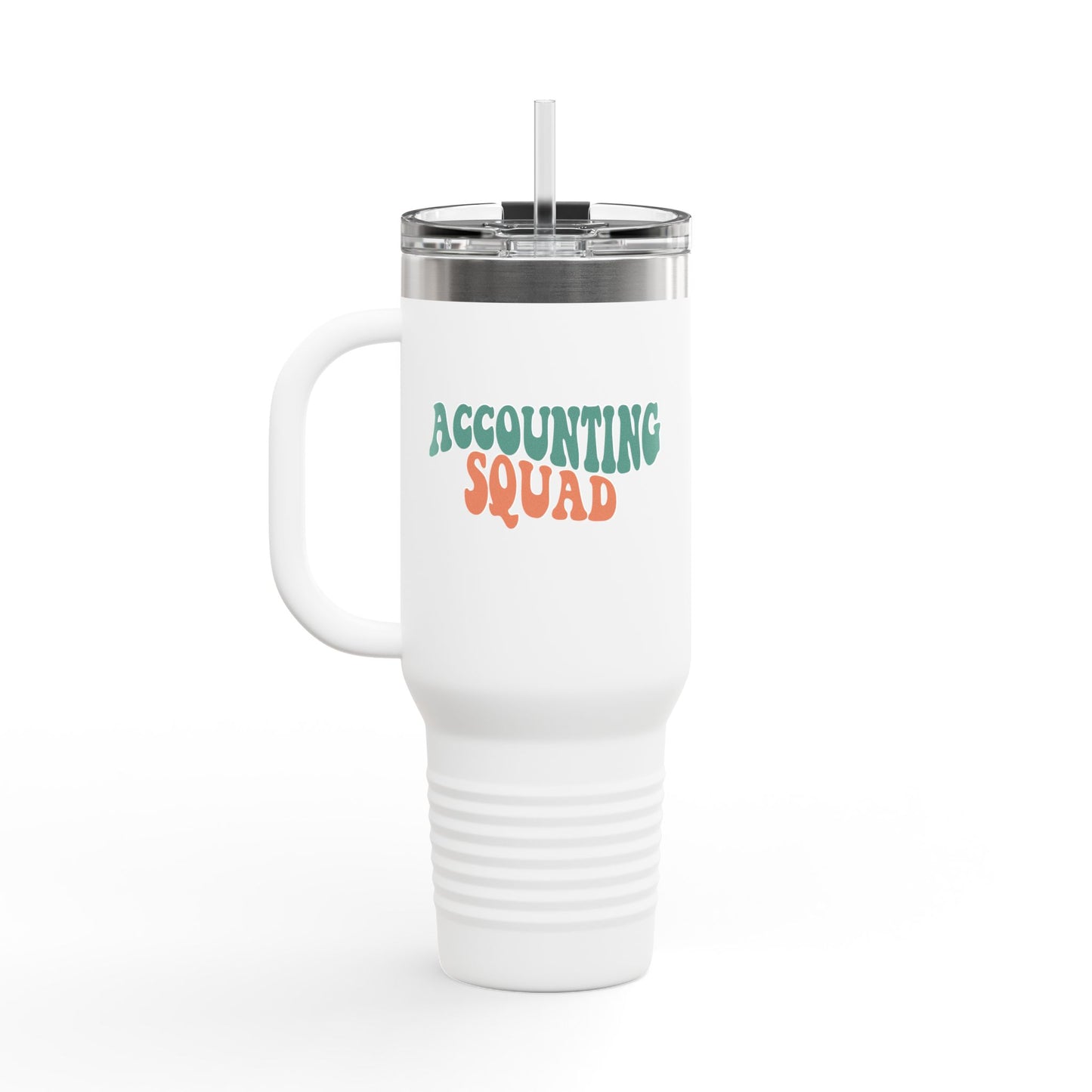 Accounting Squad Insulated Travel Mug, 40oz