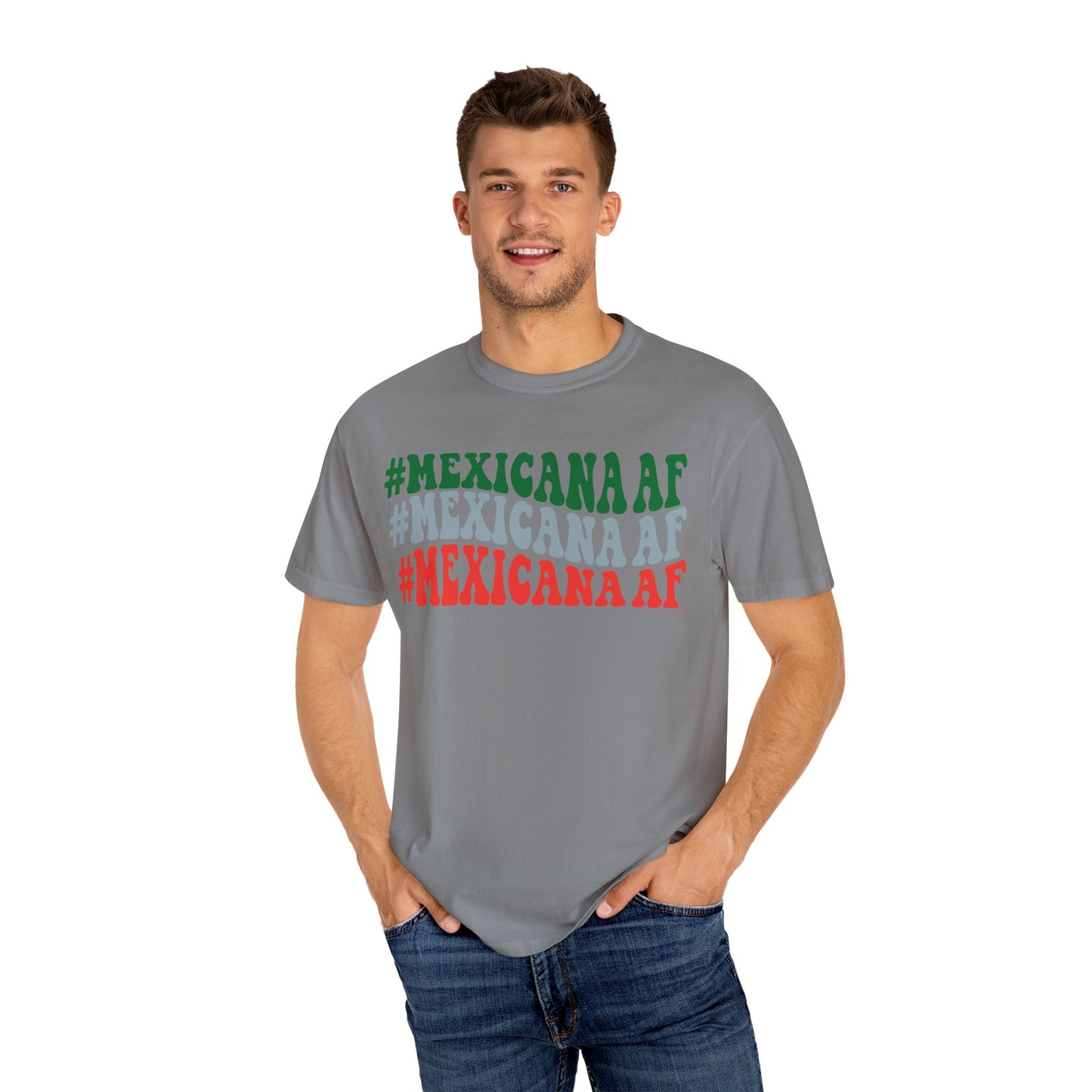 Mexicana AF Unisex Garment-Dyed T-shirt