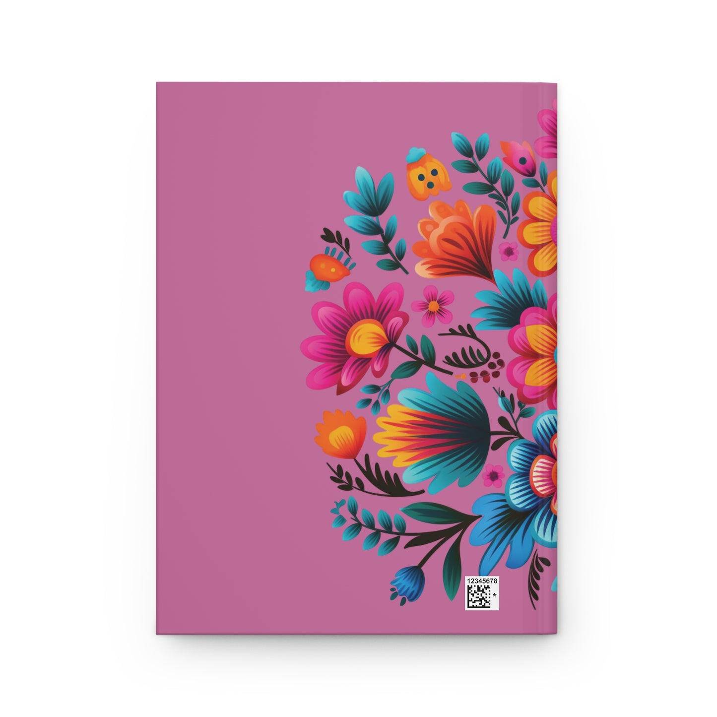 Mexican Embroidery Pink Journal Matte