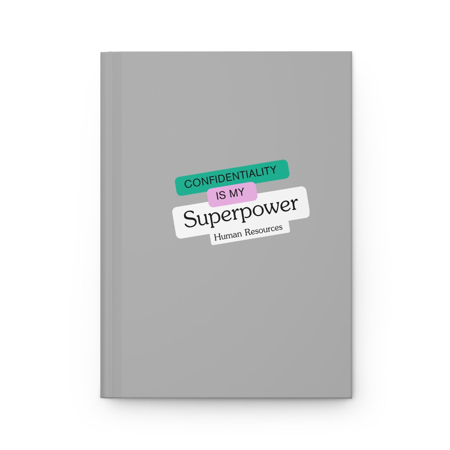 Human Resources Superpower Hardcover Journal Matte