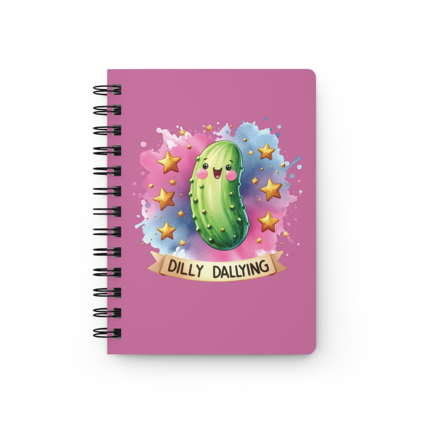 Dilly Dally-Pickle Spiral Bound Journal