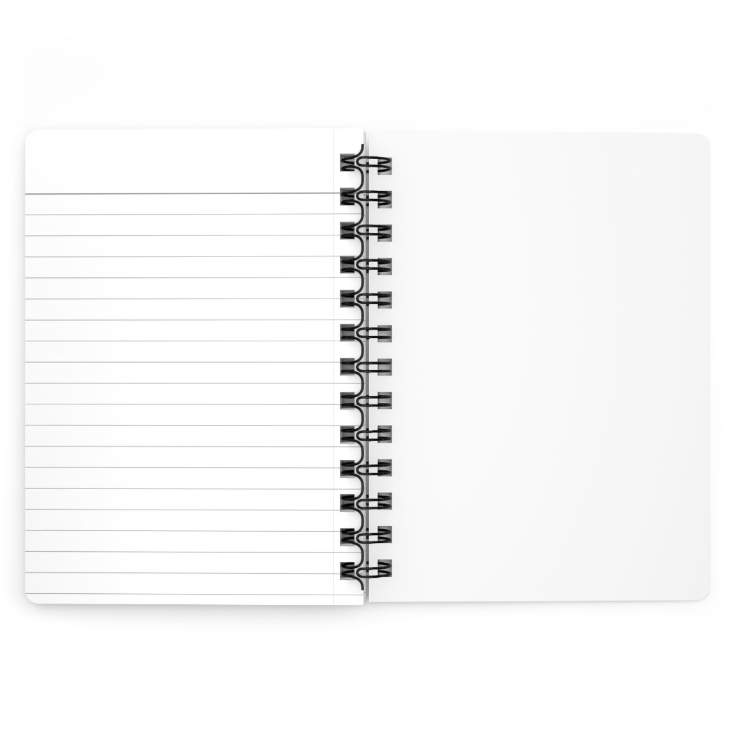 Neutral Flower Spiral Bound Journal