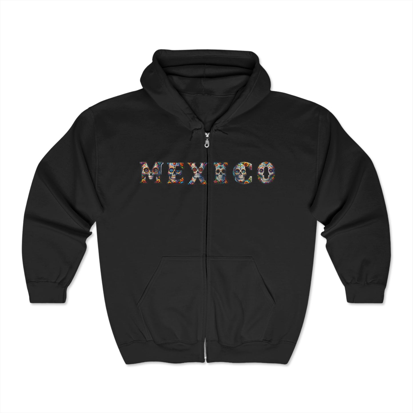 Mexico - Unisex Heavy Blend™ Full Zip Hooded Sweatshirt