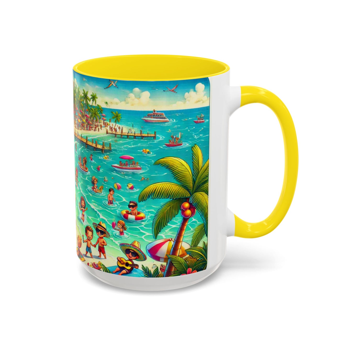 Mexico-Cancun- Accent Coffee Mug (15oz)