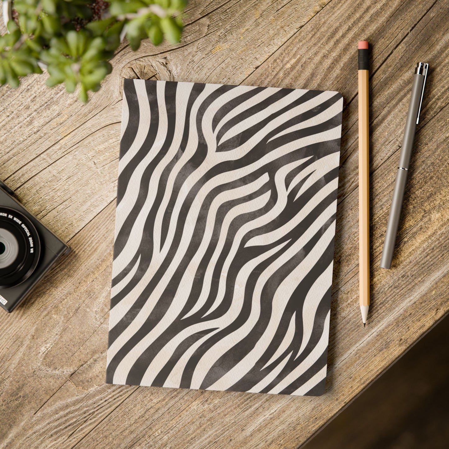 Zebra Softcover Journal