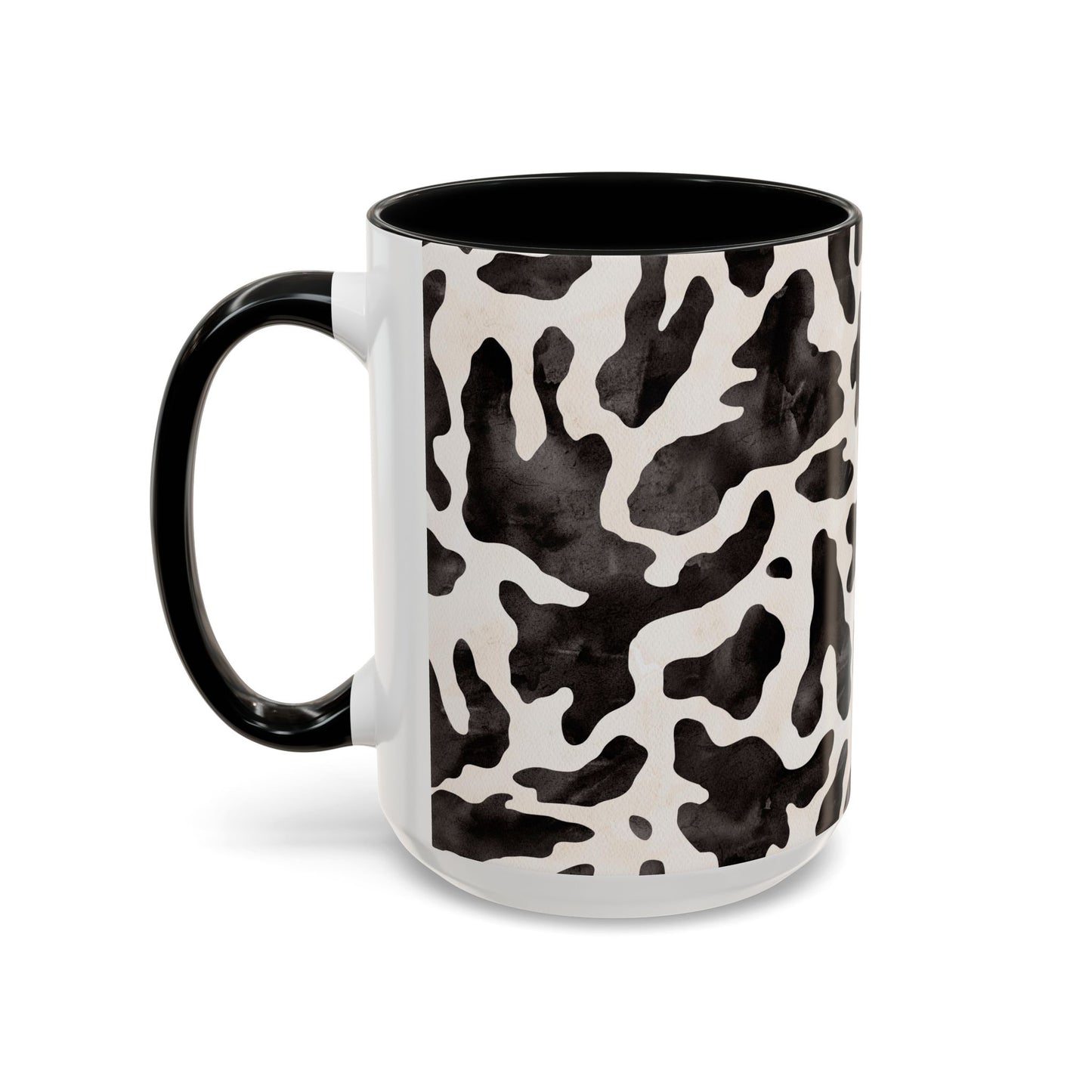 Cow Accent Coffee Mug 15oz