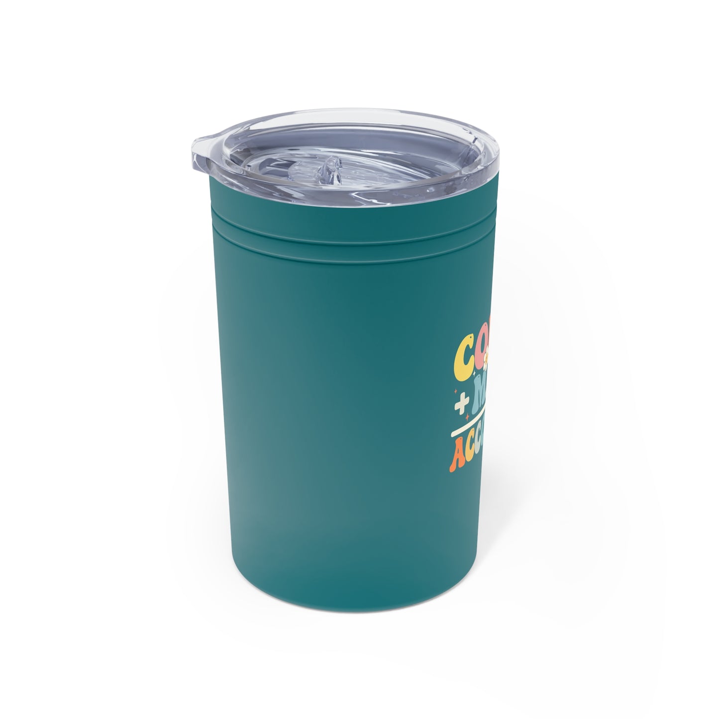 Coffee + Math = Accounting Vacuum Insulated Tumbler, 11oz