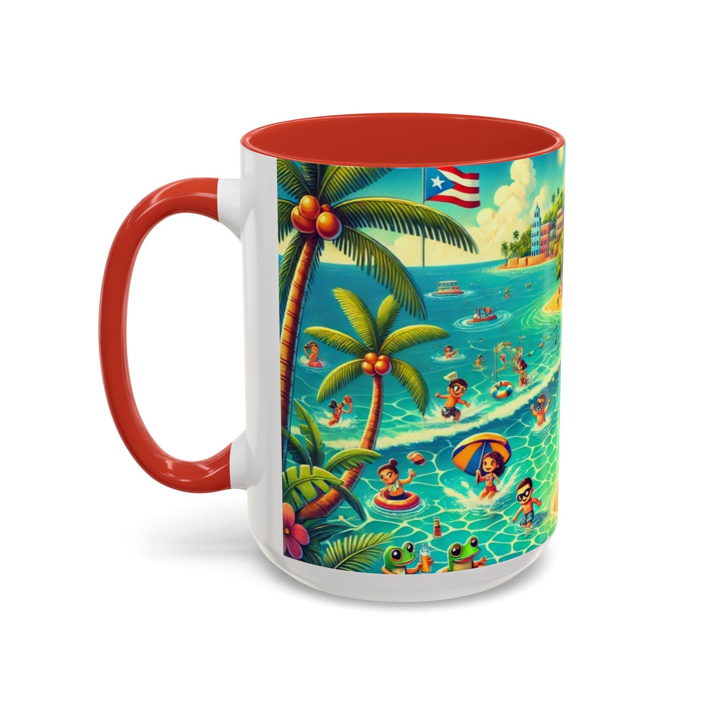 Puerto Rico Accent Coffee Mug (15oz)