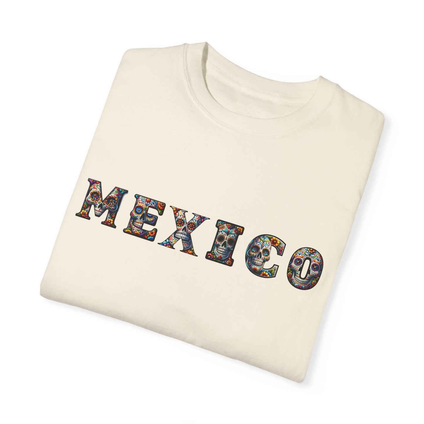 Mexico - Unisex Garment-Dyed T-shirt