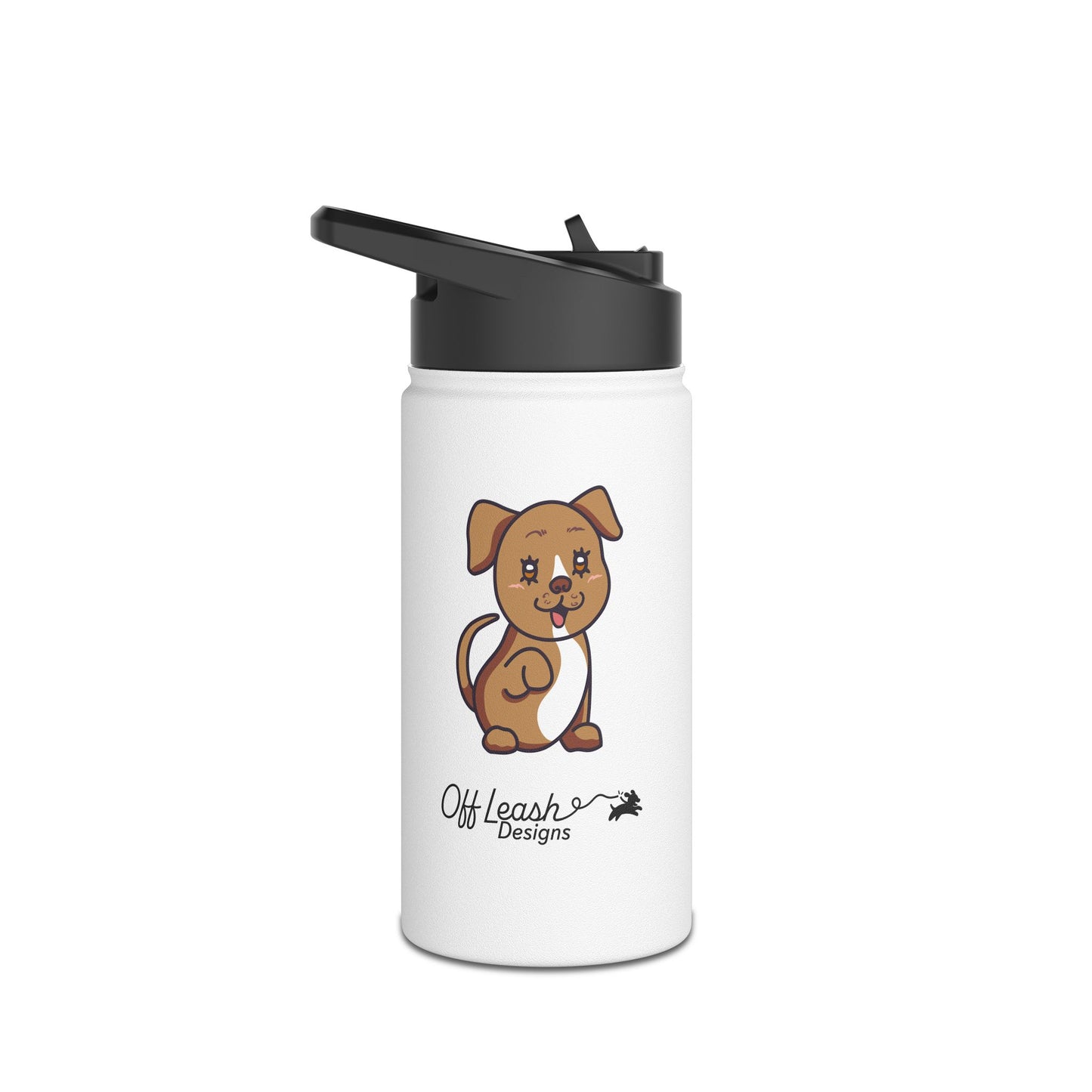 Pitbull Stainless Steel Water Bottle, Standard Lid