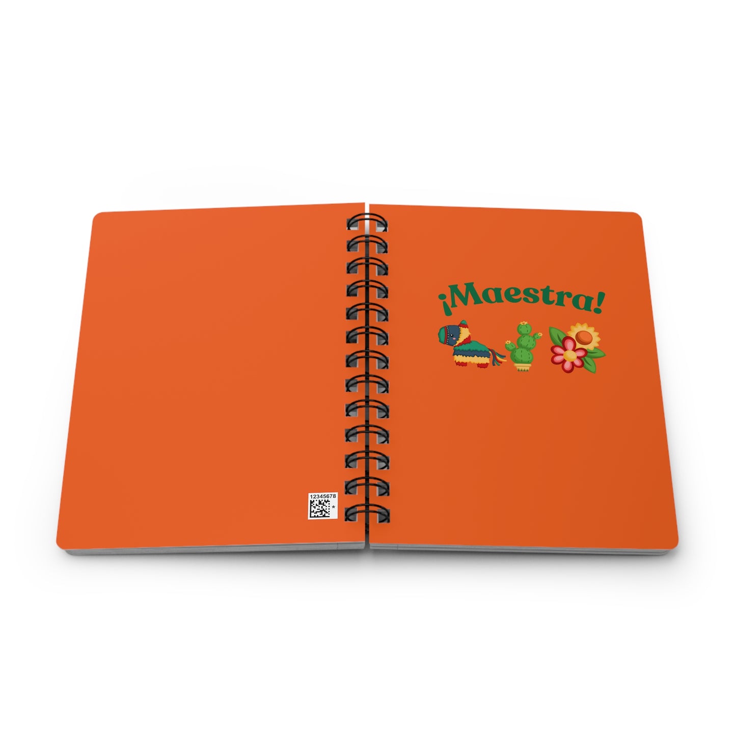 Maestra Fiesta Spiral Bound Journal