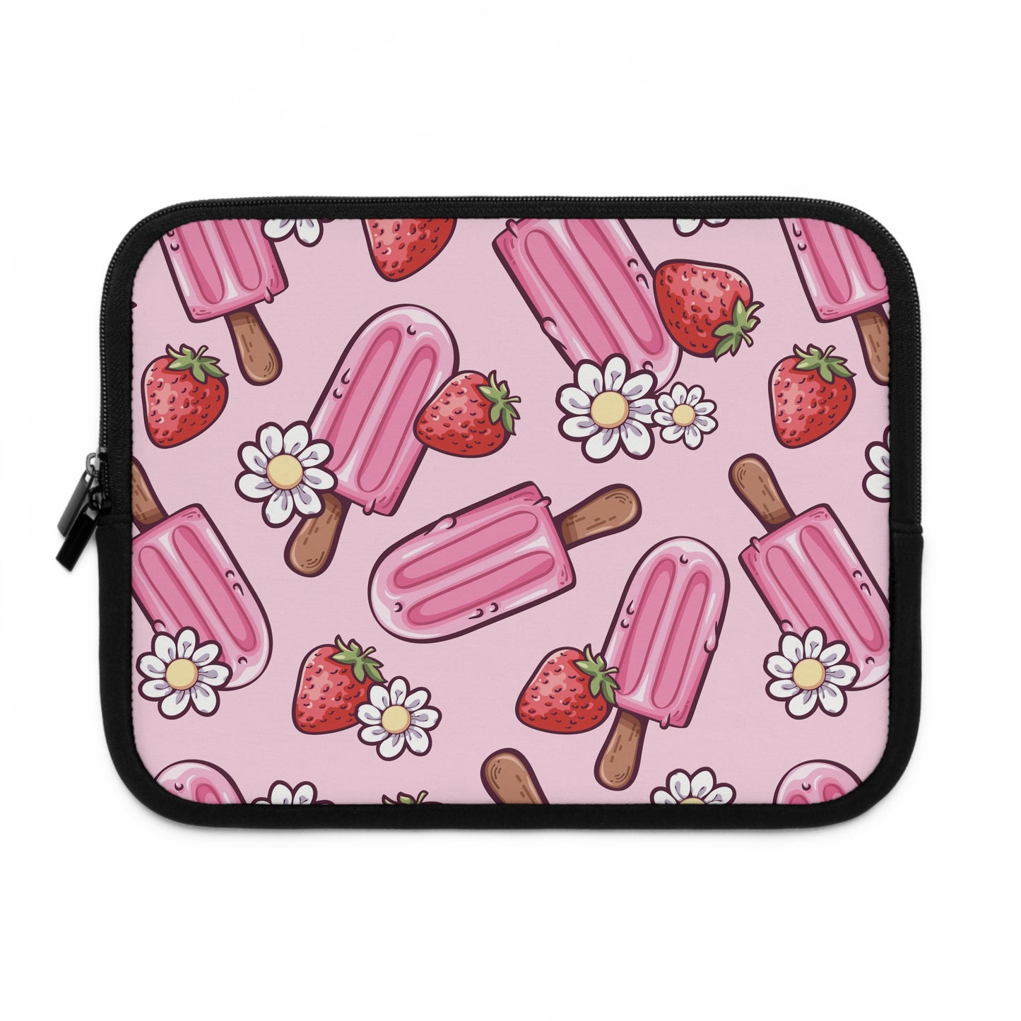 Strawberry Ice Cream Laptop Sleeve 7" to 17"