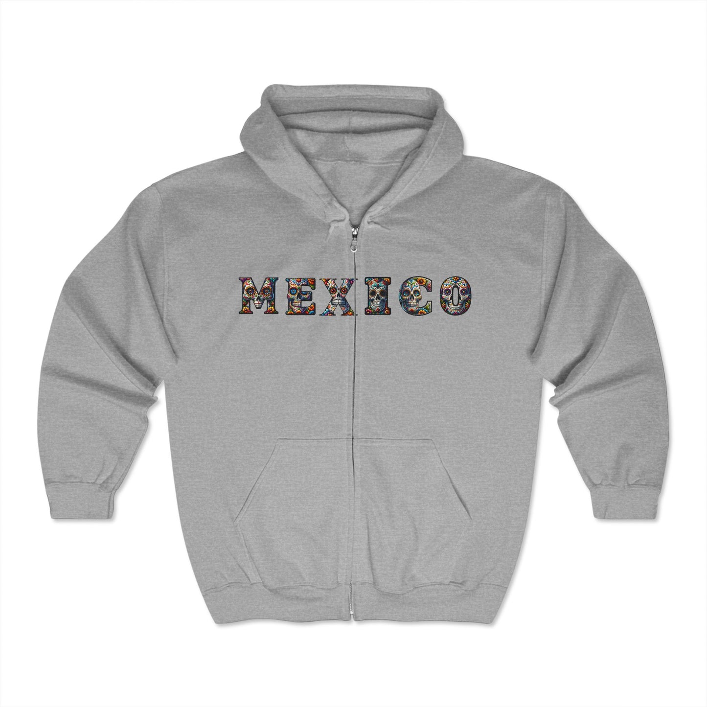 Mexico - Unisex Heavy Blend™ Full Zip Hooded Sweatshirt