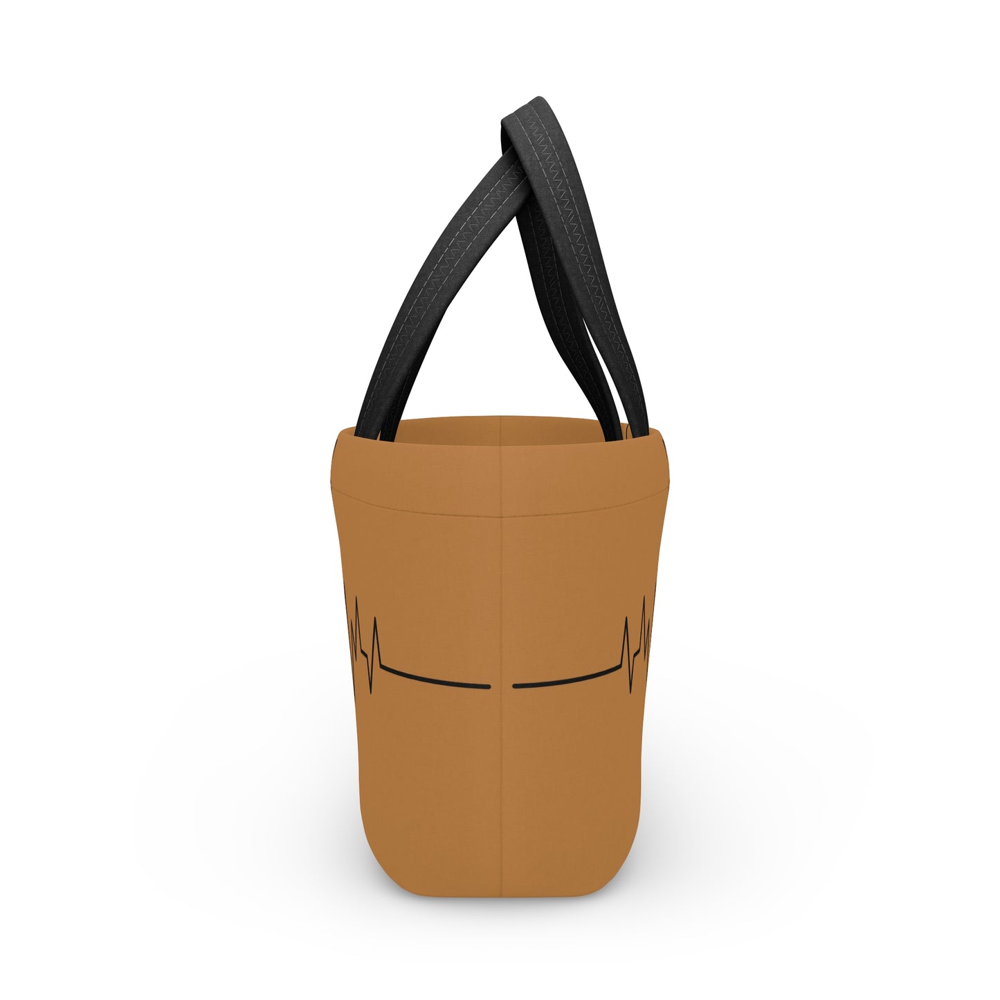 Accounting Heartbeat Brown Lunch Bag