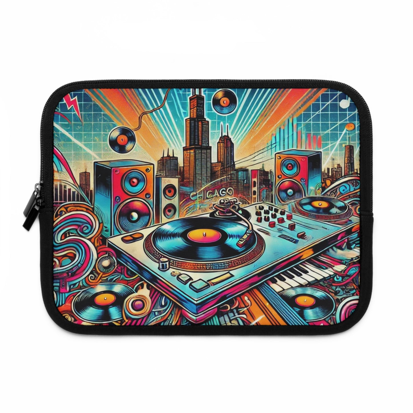 Chicago DJ Vida Laptop Sleeve 7" to 17"