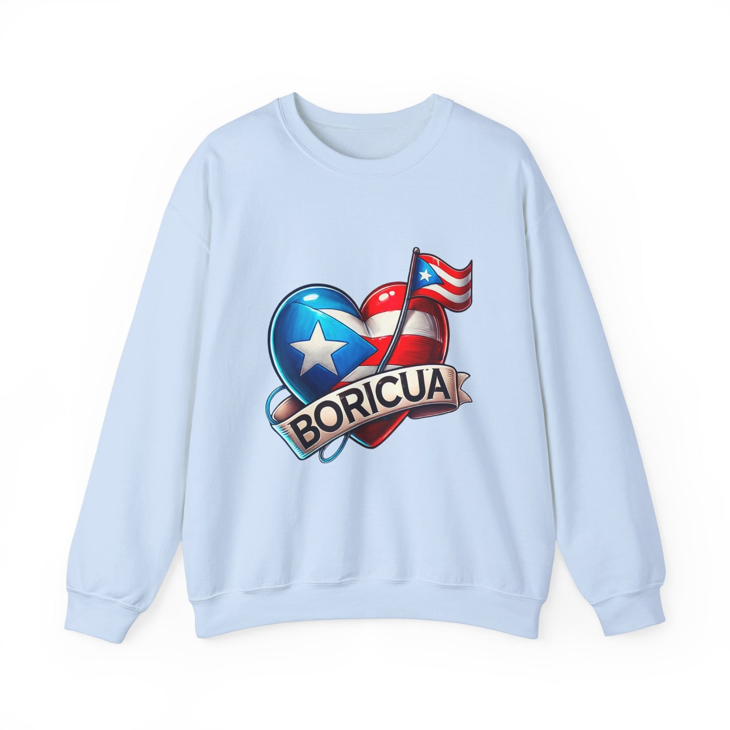 Boricua Unisex Heavy Blend™ Crewneck Sweatshirt