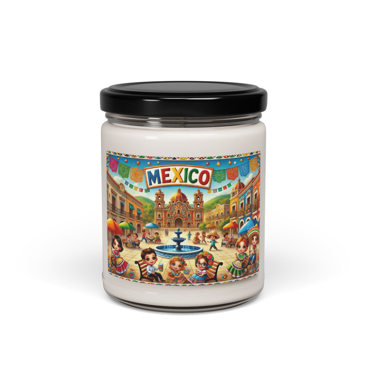 Mexico Scented Soy Candle, 9oz