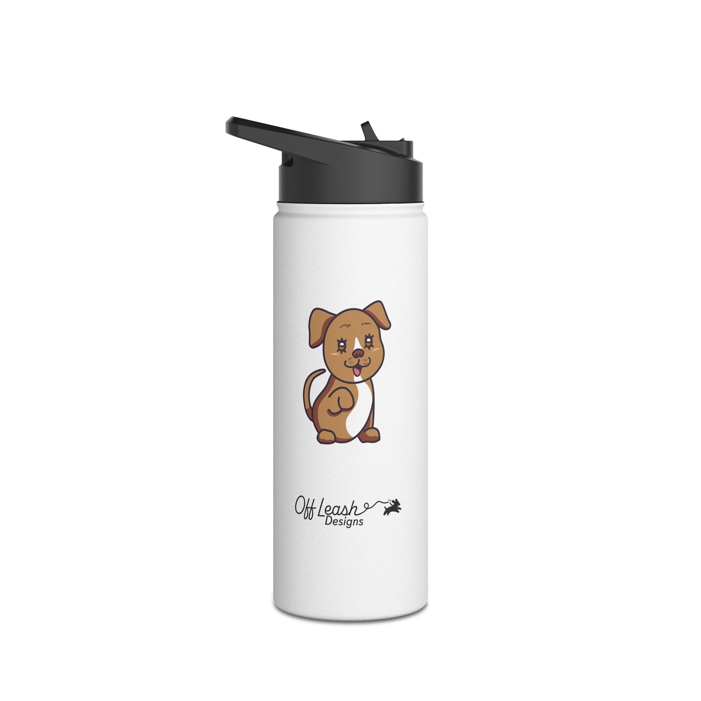 Pitbull Stainless Steel Water Bottle, Standard Lid