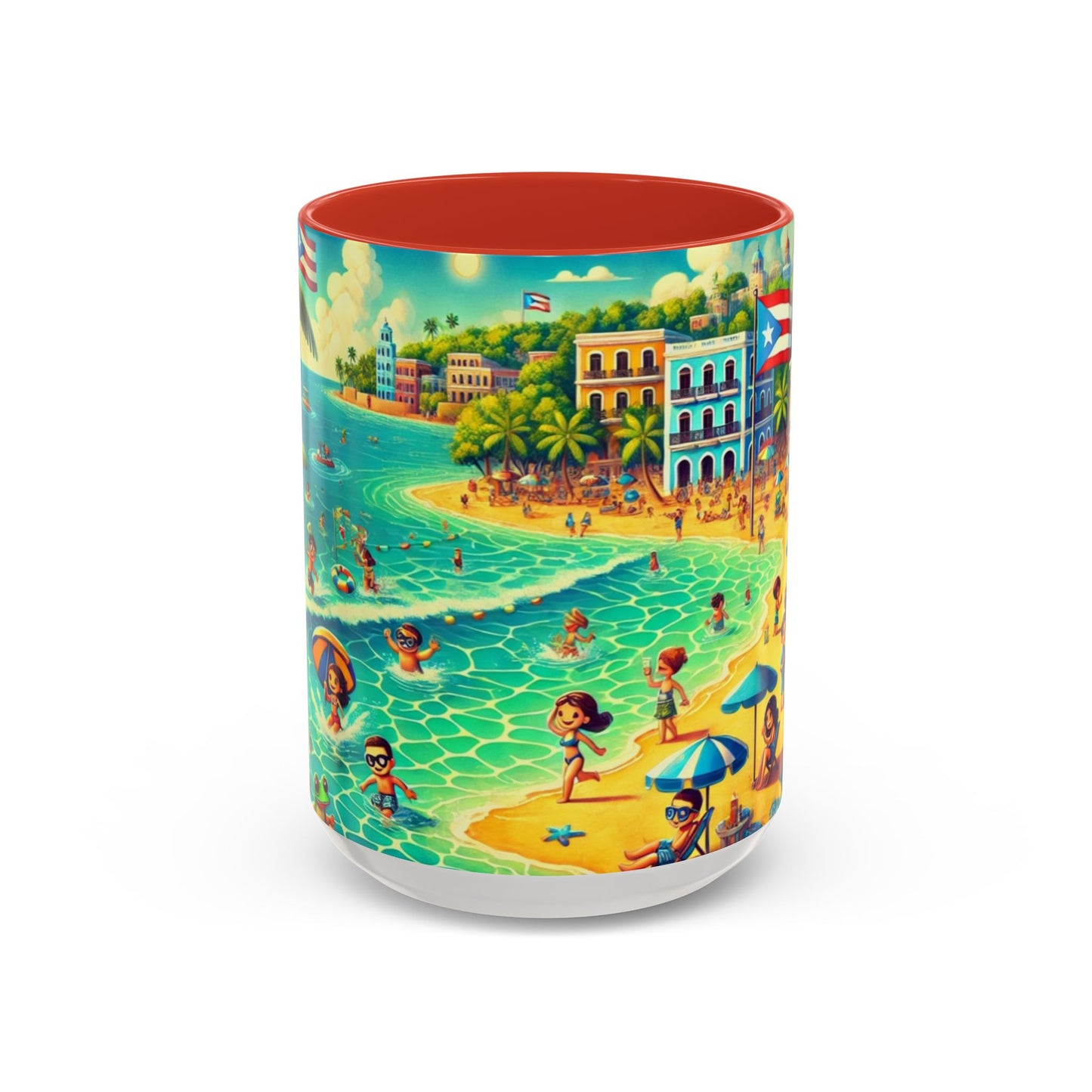 Puerto Rico Accent Coffee Mug (15oz)