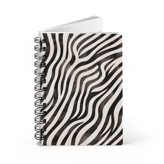 Zebra Spiral Bound Journal