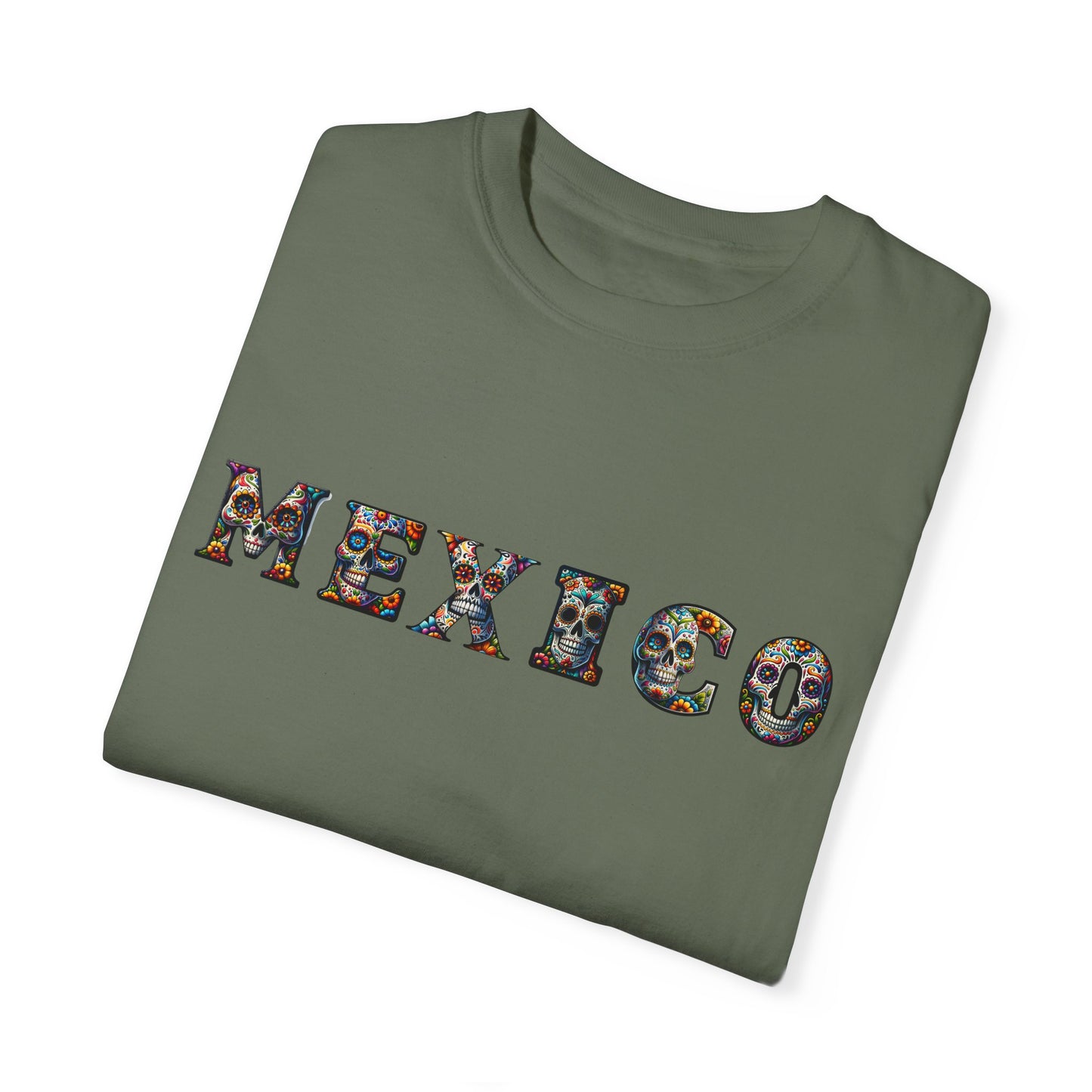 Mexico - Unisex Garment-Dyed T-shirt