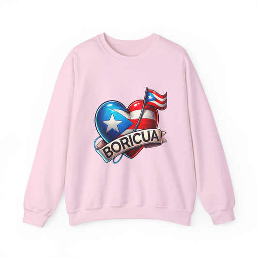 Boricua Unisex Heavy Blend™ Crewneck Sweatshirt