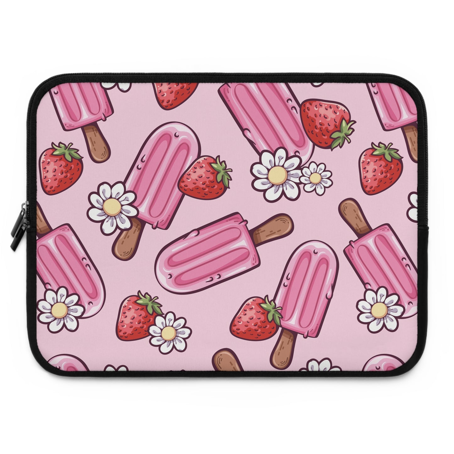 Strawberry Ice Cream Laptop Sleeve 7" to 17"