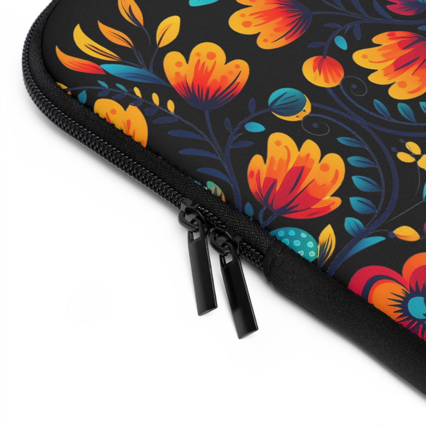 Mexican Flowers Laptop Sleeve 7" to 17"