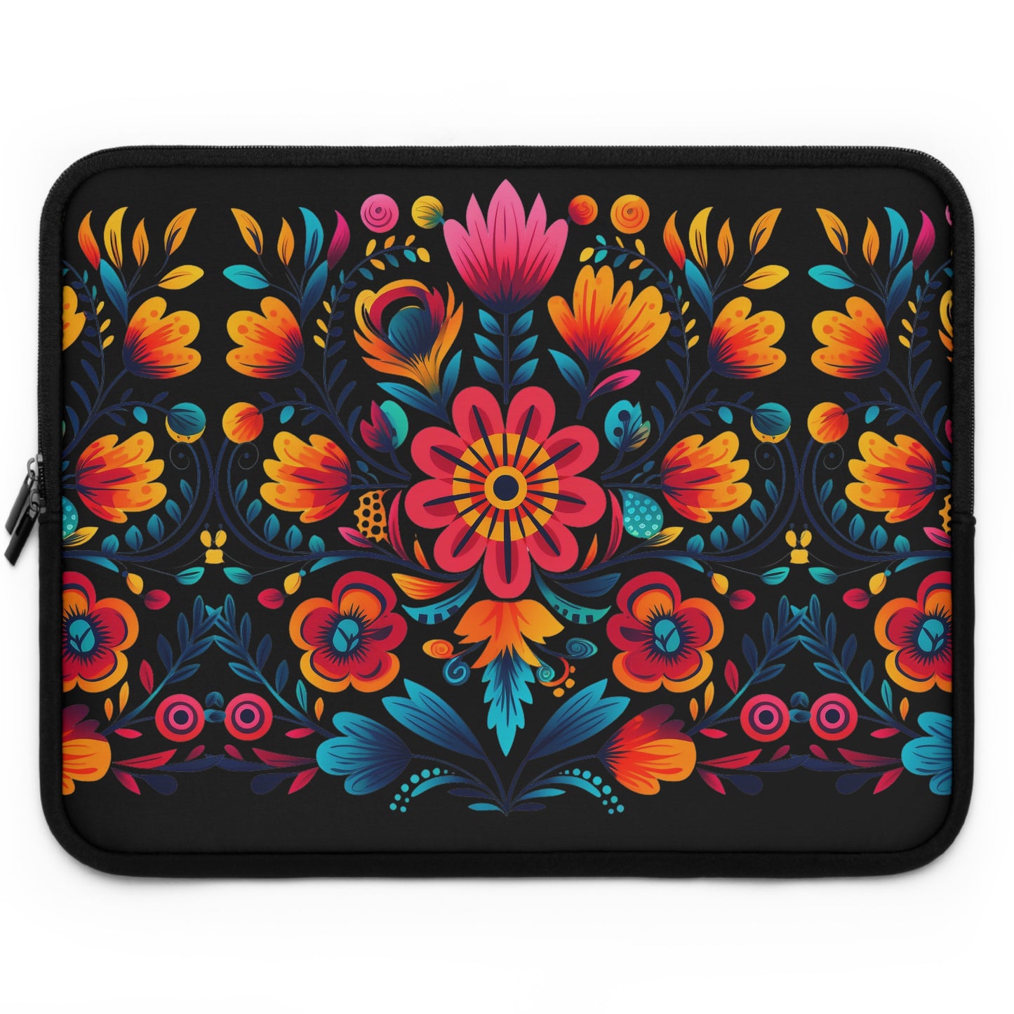 Mexican Flowers Laptop Sleeve 7" to 17"