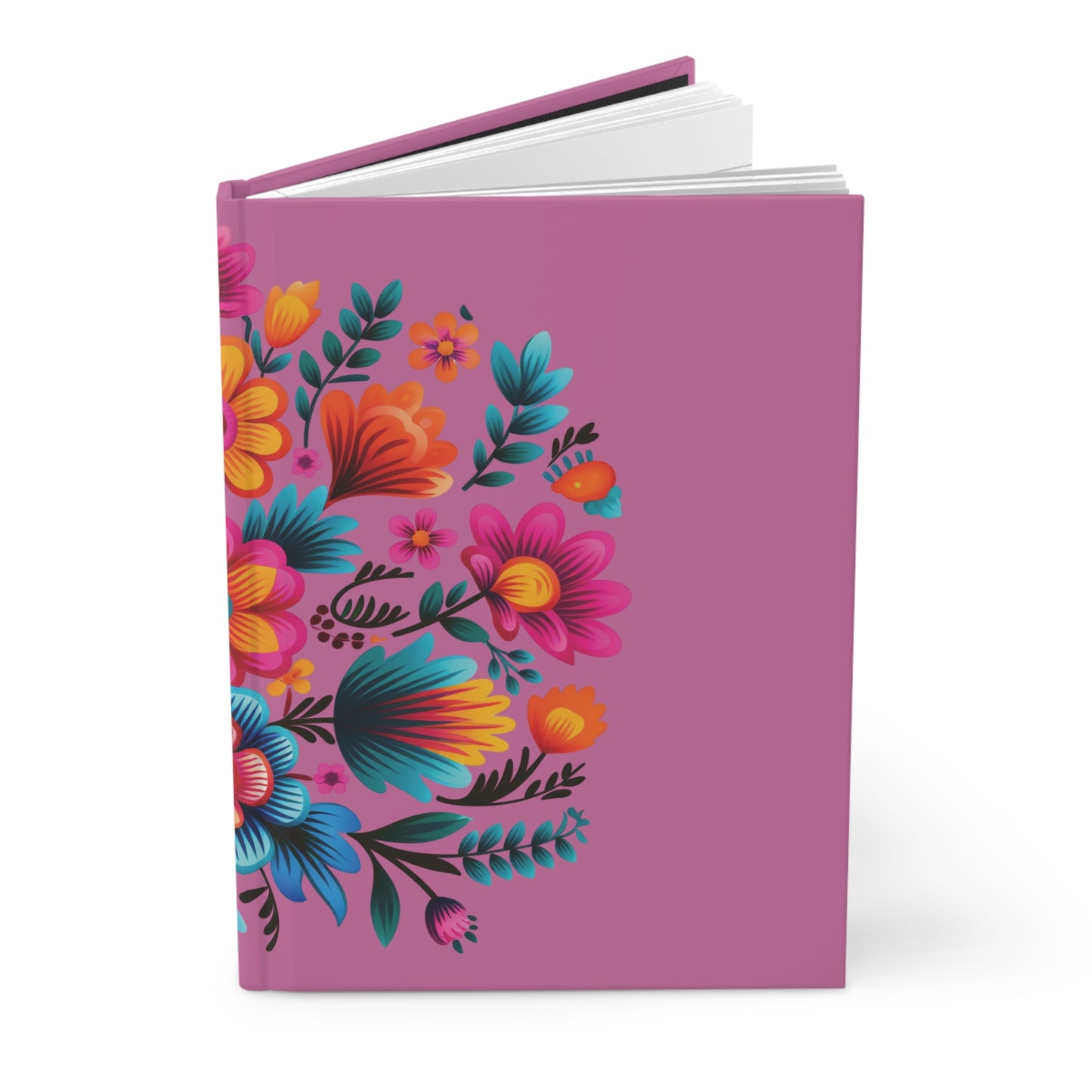 Mexican Embroidery Pink Journal Matte