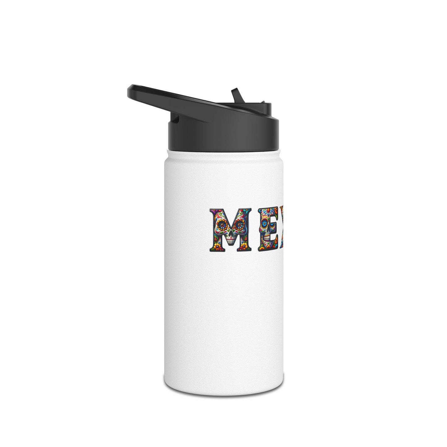 Mexico Stainless Steel Water Bottle, Standard Lid