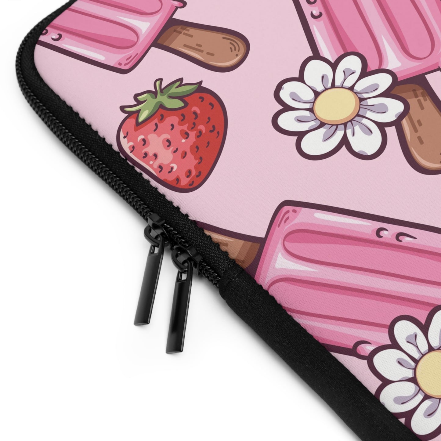 Strawberry Ice Cream Laptop Sleeve 7" to 17"