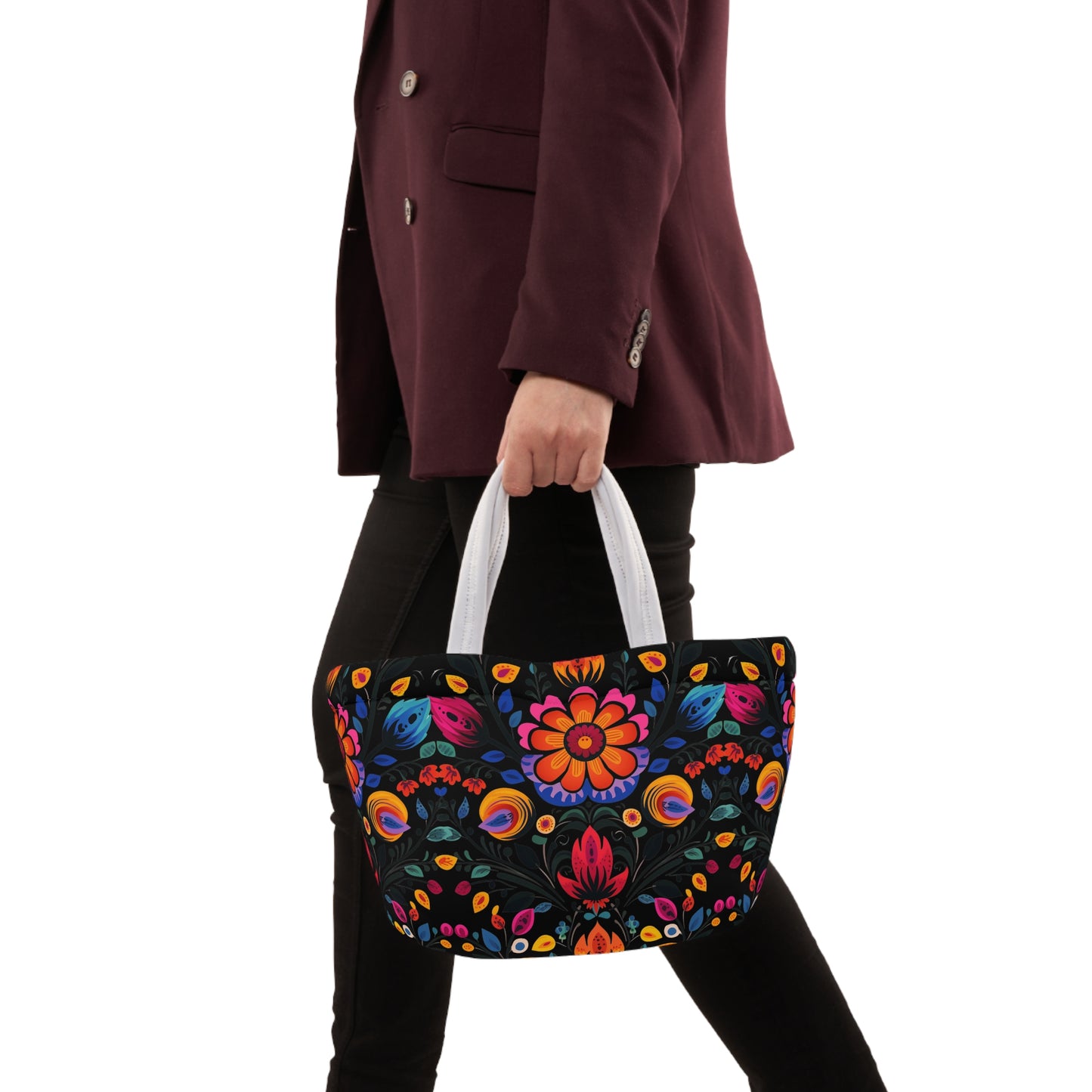 Mexican Flowers  Lunch Bag