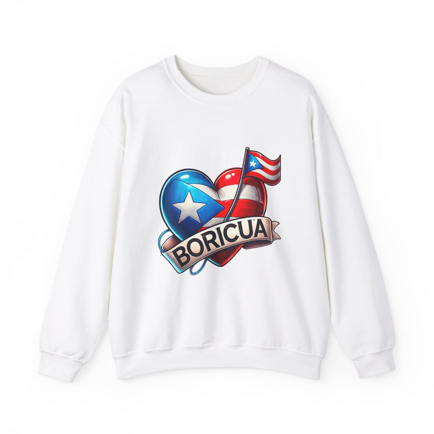 Boricua Unisex Heavy Blend™ Crewneck Sweatshirt