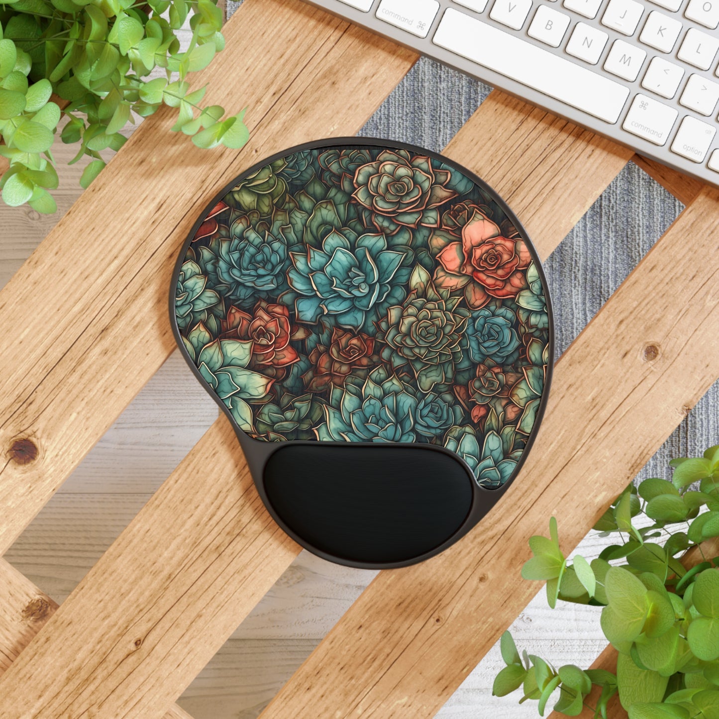 Mexican Snowball Mouse Pad With Wrist Rest