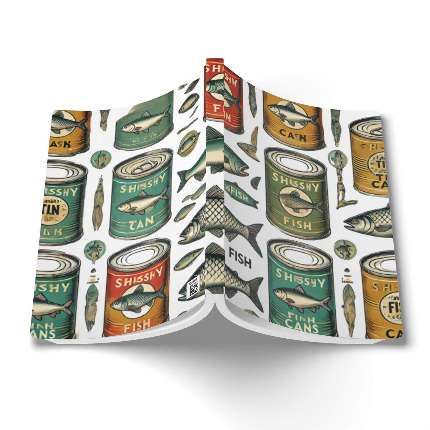 Canned Fish- Softcover Journal