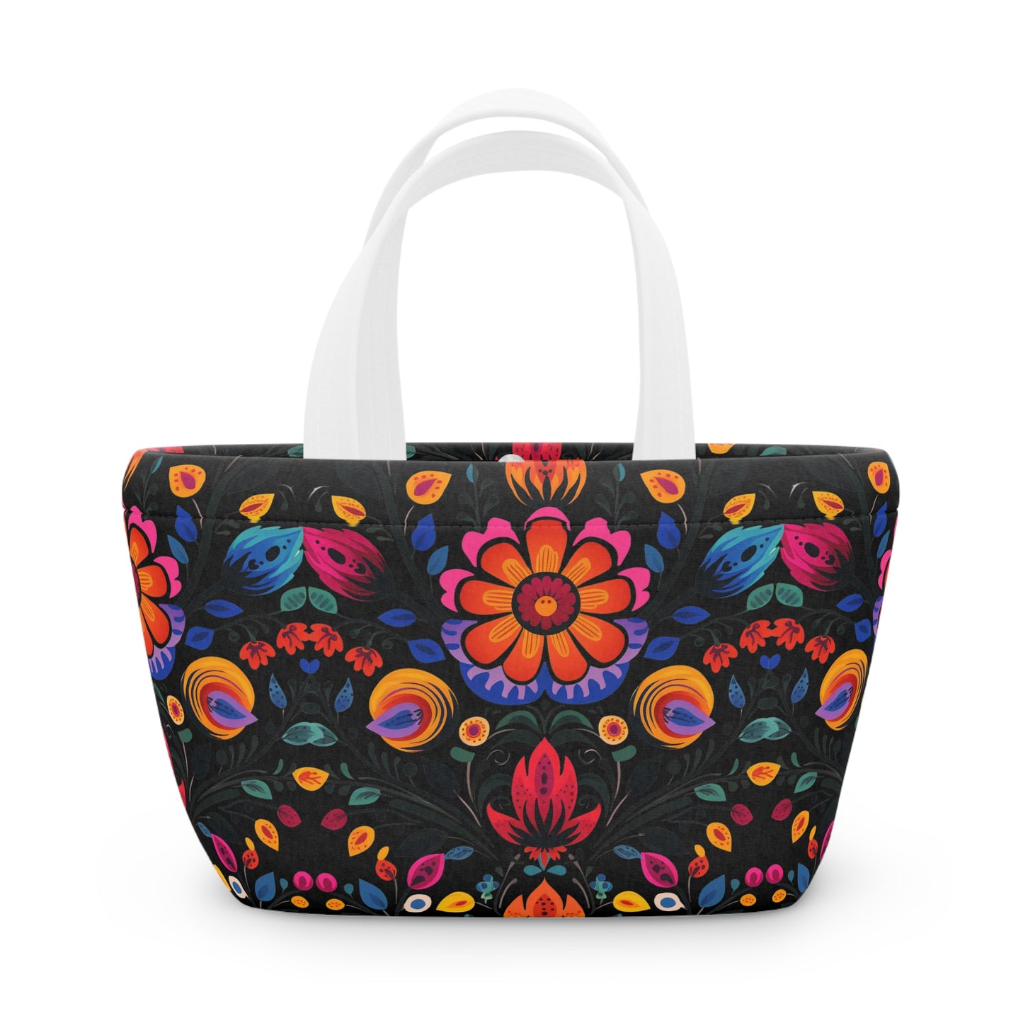 Mexican Flowers  Lunch Bag