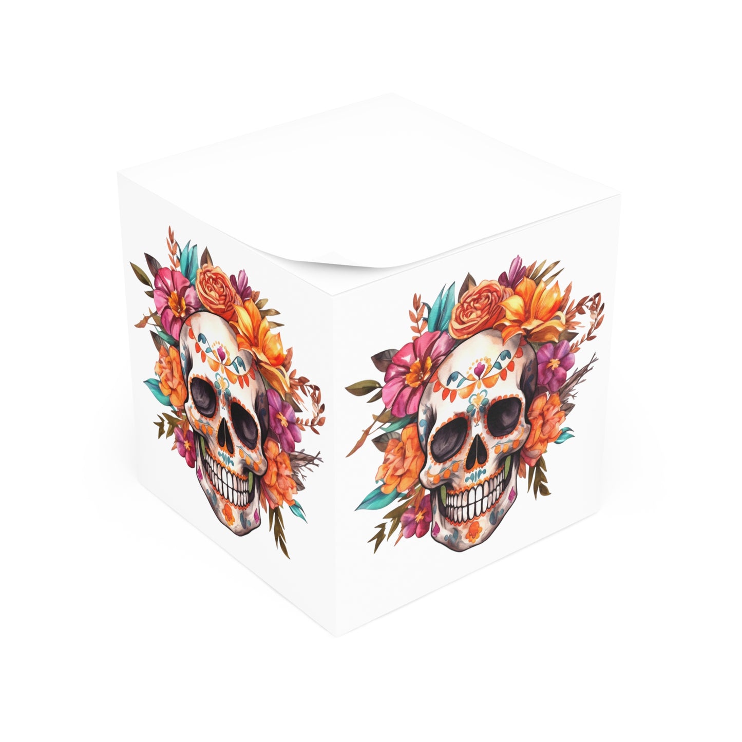 Calavera Note Cube