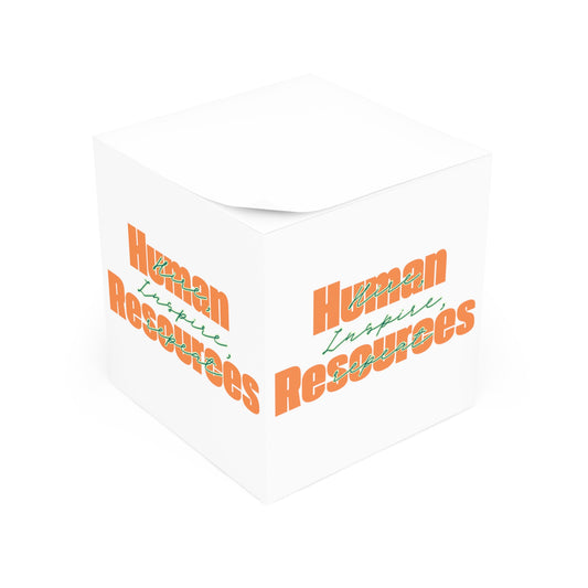 Human Resources Inspire Note Cube