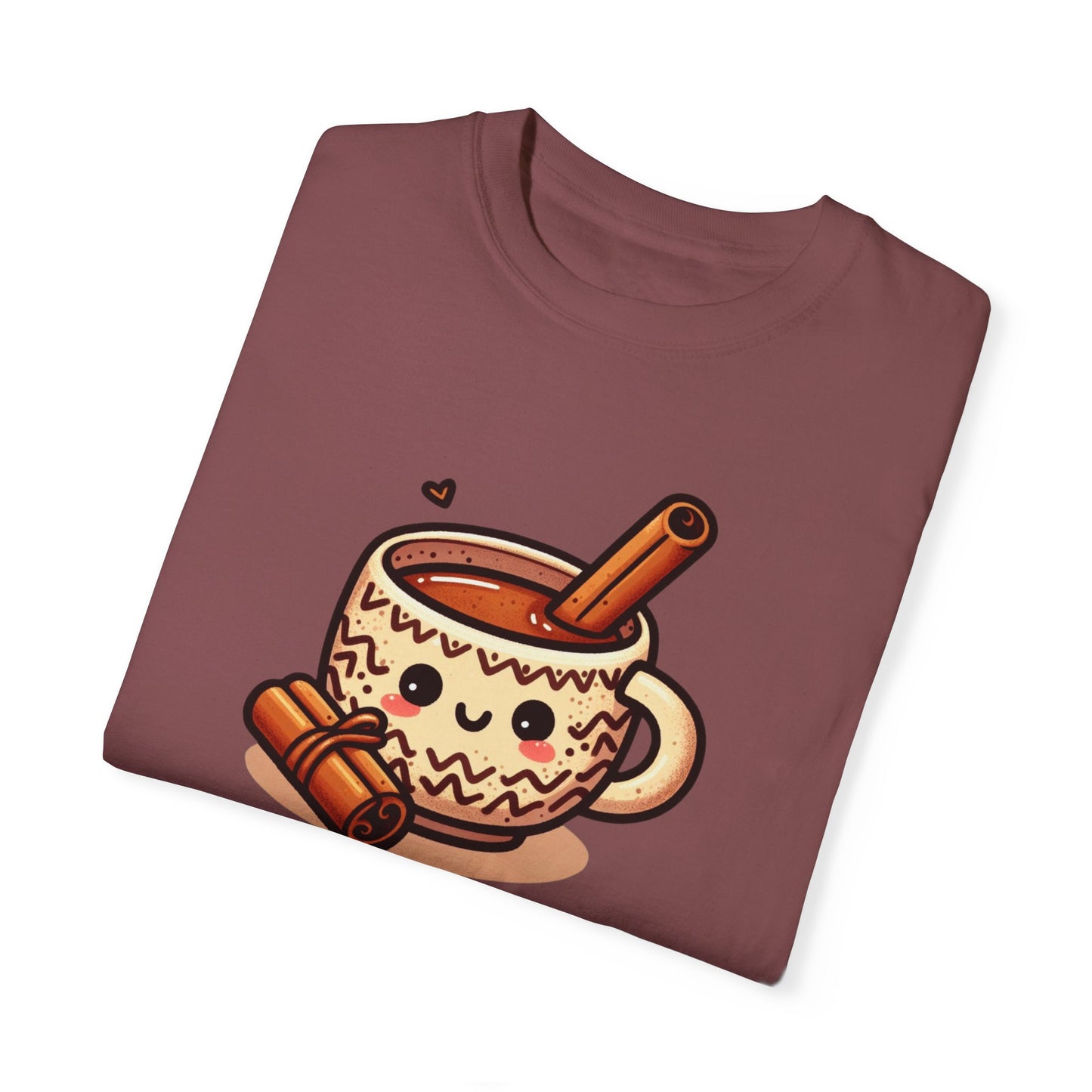 Reina del Café - Unisex Garment-Dyed T-shirt