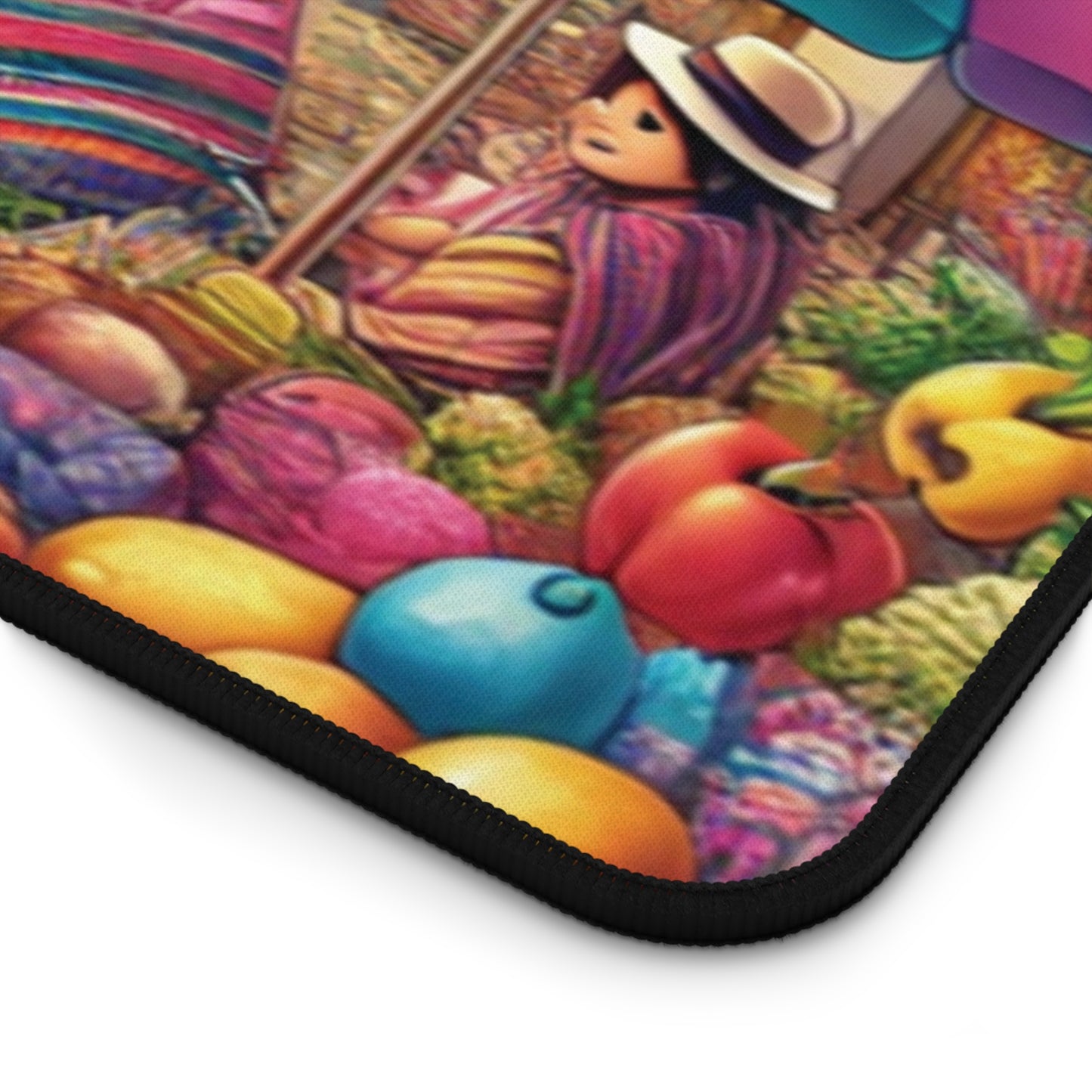 Ecuador Large Desk Mat 16" x 32" from Off Leash Designs