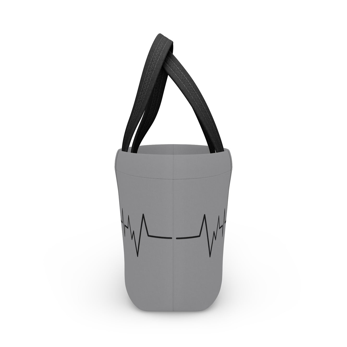 Accounting Heartbeat Grey Lunch Bag