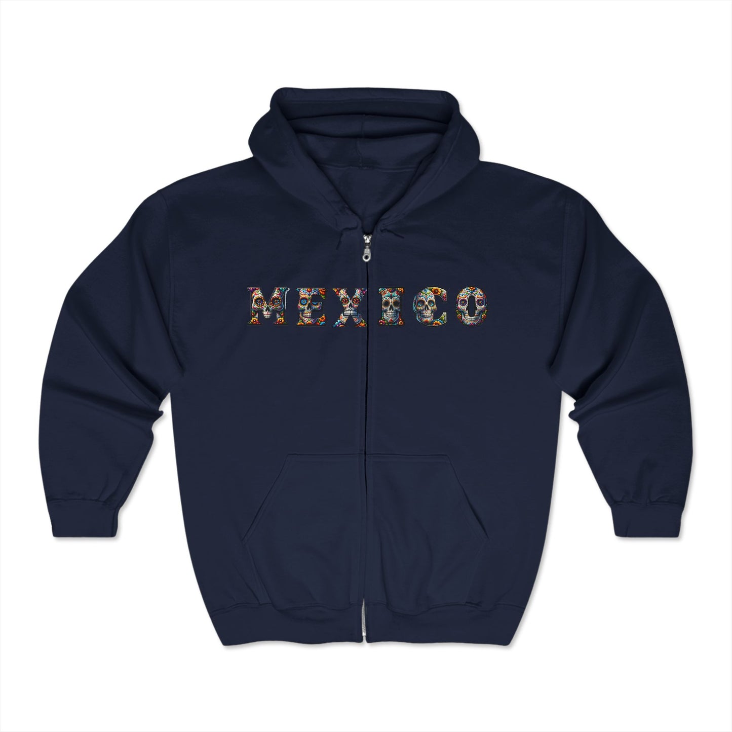 Mexico - Unisex Heavy Blend™ Full Zip Hooded Sweatshirt